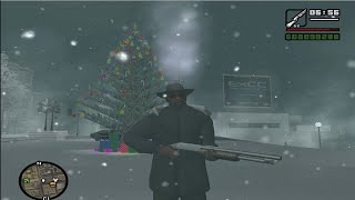 GTA San Andreas Navideño modo historia 7 Las fotografías en San Fierro [upl. by Allisan]