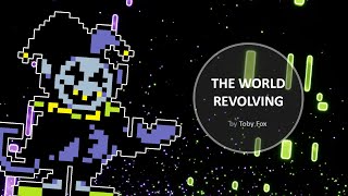 DELTARUNE  THE WORLD REVOLVING Jevils Theme  Piano Tutorial [upl. by Nylodam]