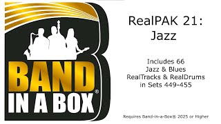 BandinaBox® 2025  RealPAK Jazz 21 [upl. by Arraet517]