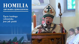 Abp Marek Jędraszewski w Poroninie Życie każdego człowieka jest jak pieśń [upl. by Edee]