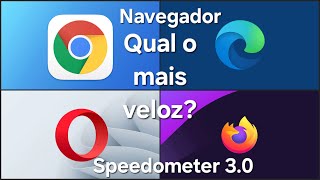 TESTE qual o navegador mais rápido  Chrome Firefox Edge ou Opera [upl. by Faletti]