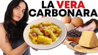 CARBONARA da FUORI SEDE  Ricetta  CucinOtta [upl. by Nnairam]