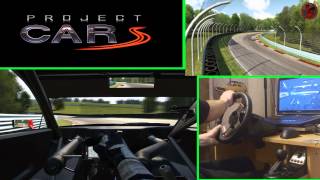 Project cars  Logitech G27 onboard  Asano X4 Connecticut Hill GP [upl. by Orose521]