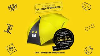 Promozione Gadget Ombrello  Arcaplanet  169 [upl. by Sophy869]