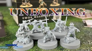 Teddy Bears Attack Ewok Warriors Star Wars Legion Expansion Unboxing [upl. by Cheung183]