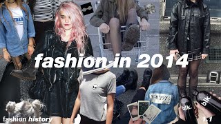 lets talk fashion trends in 2014 soft grunge tumblr aesthetic  fashion history 11 [upl. by Rekab]