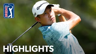 Collin Morikawa shoots 6under 64  Round 2  TOUR Championship  2023 [upl. by Netsirhk]