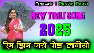 Adivasi Gamit Song 2024  बरसात 💦 Special Gamit Timli Song  Pravin Padvi [upl. by Ludewig]