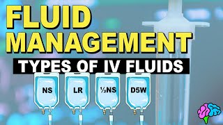 Types of IV Fluid  Fluid Management [upl. by Attikram]