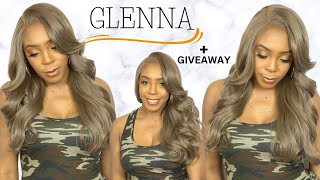 Sensationnel Synthetic What Lace 13x6 Frontal HD Lace Wig  GLENNA GIVEAWAY WIGTYPESCOM [upl. by Kalb761]