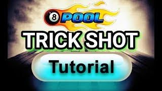 8 ball pool  Trick shot tutorial  How to bank shot bang shot  Middle  centre pocket awesome shot [upl. by Hubble]