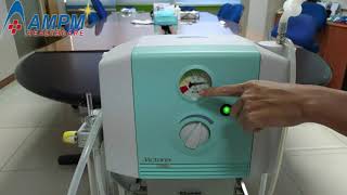 cara instalasi dan penggunaan alat Suction pump THORAX  CHEIRON [upl. by Quiteria]