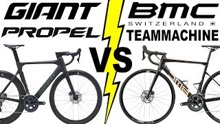 Giant PROPEL VS BMC TEAMMACHINE [upl. by Lat]