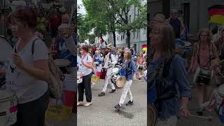 Heilbronn steht auf Demo mit Trommeln und Wolfgang Burkard 27072024 [upl. by Sofia]