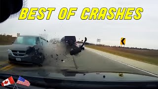 INSANE CAR CRASHES COMPILATION  BEST OF USA amp Canada Accidents  part 12 [upl. by Mordecai330]