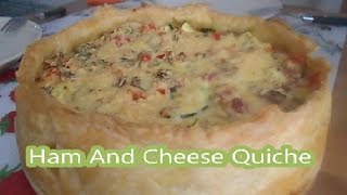 Mukbang Ham And Cheese Quiche Eating Show  BUBBLE WHISPERS [upl. by Acie]