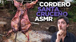 Cordero de Santa Cruz el mejor de Argentina al Asador  ASMR  Locos X el Asado [upl. by Etnovahs174]