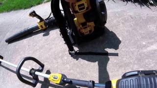 Review of Dewalt 40V Battery Powered Brushless String Trimmer [upl. by Sidwel]