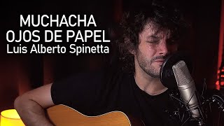 Muchacha ojos de papel  Luis Alberto Spinetta con acordes [upl. by Nohsid171]