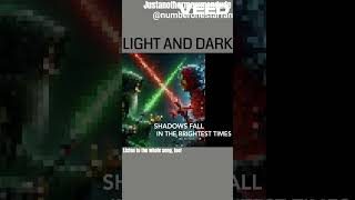 Light and Dark Star Wars Song epic shorts short starwars jedi sith music lyricvideo [upl. by Niltag]