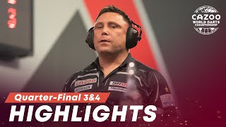 SILENCE OF THE FANS  QuarterFinals 3amp4 Highlights  202223 Cazoo World Darts Championship [upl. by Araic]