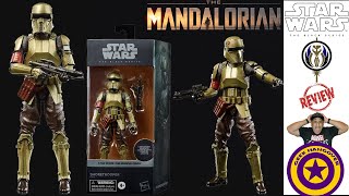 Star Wars Black Series Mandalorian Carbonized Shoretrooper Action Figure Unboxing and Review [upl. by Reynolds724]