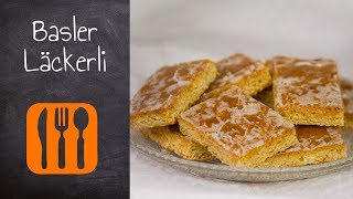 Basler Läckerli selber machen  Rezept 24 [upl. by Orianna]