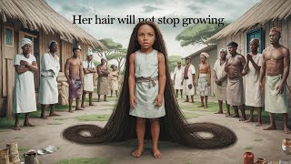 African Folktales  Her Hair Not Stop Growing  African Tales  African Stories African Tales [upl. by Marek67]