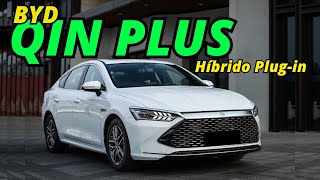 NOVO BYD QIN PLUS NOVO SEDAN MÉDIO HÍBRIDO PLUGIN DA BYD MAIS BARATO QUE COROLLA E NOVO SENTRA [upl. by Artie]