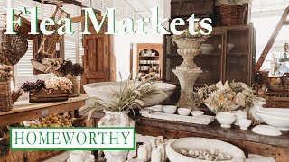 FLEA MARKETS  Biggest Flea Markets Around The World [upl. by Nylirrej]