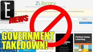 ZLibrary Got Seized and the Pirate Book Site is Dead [upl. by Remat]