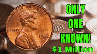 THE MILLION DOLLAR 1982 PENNY COIN WITHOUT MINT MARK PENNIES WORTH MONEY [upl. by Fesoj704]