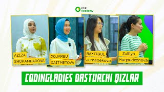 CodingLadies dasturchi qizlar  Dasturlashda muvaffaqiyatga erishgan qizlar [upl. by Anaidirib]