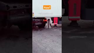 How 😲truck lkw fun job work camion hgv driver [upl. by Sullecram]