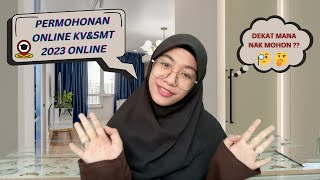 PART ONE  PERMOHONAN KEMASUKAN KVSMT 2023 ONLINE [upl. by Qerat216]