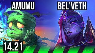 AMUMU vs BELVETH JGL  EUNE Master  1421 [upl. by Sargent]