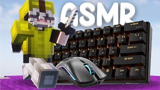 BedWars Keyboard  Mouse Sounds ASMR 2K  Minecraft [upl. by Conrado771]