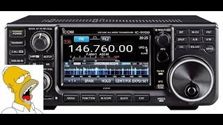 Icom 9700 [upl. by Evatsug]