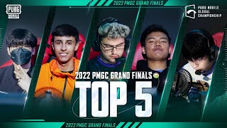 Grand Finals Top 5  PMGC 2022 [upl. by Anialam]