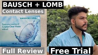 Bausch  Lomb Contact Lenses Free Trial  Full Review  Claim Yours Now [upl. by Oiluarb]