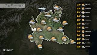 INFORMAZIONE 3B METEO LOMBARDIA  PREVISIONI 21 SETTEMBRE 2024 [upl. by Ellives]