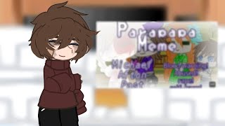 Past afton react to paparapapa memeMichael afton11from AurelCreamyaw1919 [upl. by Aggappe145]