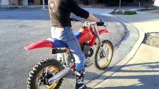 XR500 HPF CampJ Mono start [upl. by Eirrehc]