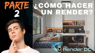 😱 PARTE 2 ✅ COMO HACER UN RENDER ILUMINACION 🔥 SKETCHUP  VRAY [upl. by Ladnyk]