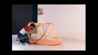 Single Bed Mosquito Net Folding Instruction [upl. by Terry]