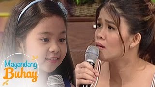 Magandang Buhay Myel exhibits her acting skills [upl. by Lovich]