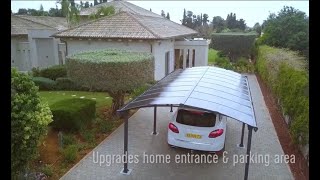 Palram Canopia Arcadia Carport Product Overview [upl. by Mersey]