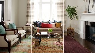 Interior Design – How To Use A Statement Rug To Transform A Room [upl. by Leela]