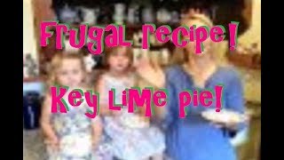 FRUGAL RECIPE Best Faux Key Lime Pie Quick and Easy and Yum AND CHEAP [upl. by Fisoi]