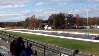 Englishtown Raceway ACCIDENT CAUGHT ON CAMERA 10192014 [upl. by Aneer]